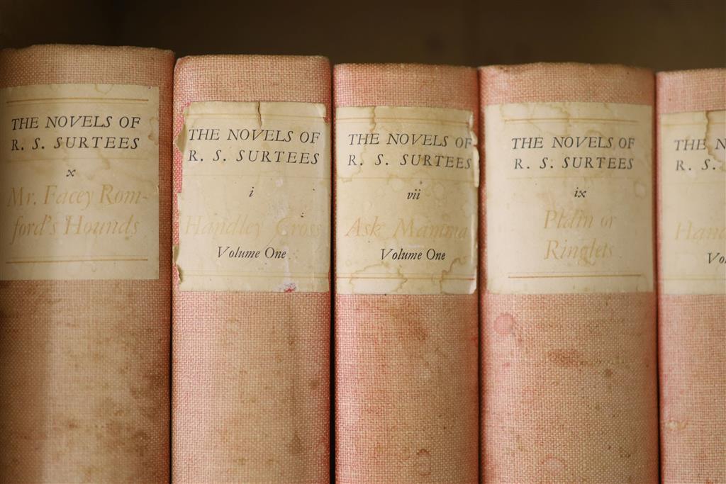 The novels of R. S. Surtees, 10 volumes